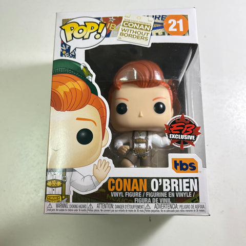 Conan O'Brien - Funko Pop 21 Vinyl Figure (11.4 Cm L × 8.9 Cm W × 15.9 Cm H)