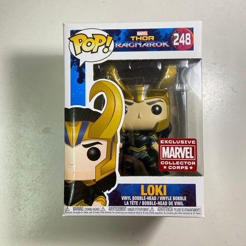 Loki (Thor Ragnarok) - Marvel Funko Pop 248 Marvel Collector Corps