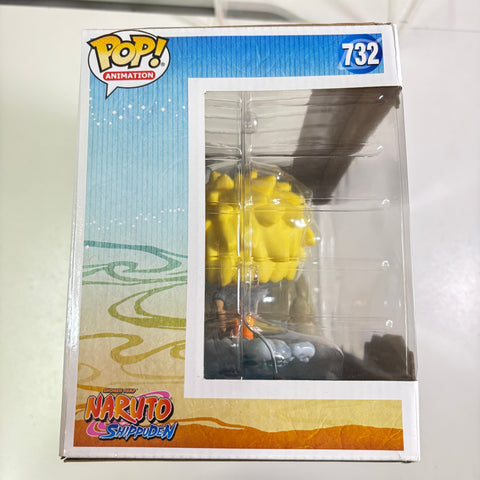 BOX DAMAGE VIEW PHOTOS Sasuke vs Naruto - Naruto Funko Pop Vinyl Figure 732 Exclusive Anime Moments