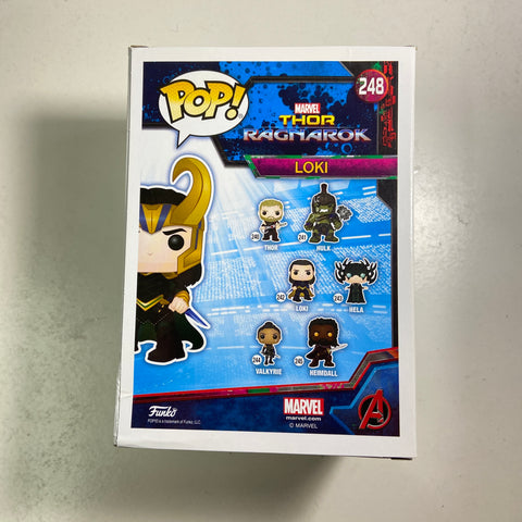 Loki (Thor Ragnarok) - Marvel Funko Pop 248 Marvel Collector Corps