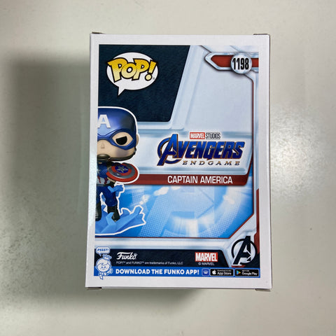 Captain America: Avengers Endgame Funko Pop 1198 Glow/Metallic