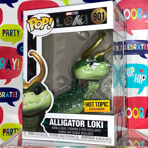 Loki (Alligator) - Marvel Funko Pop 901 Hot Topic Exclusive