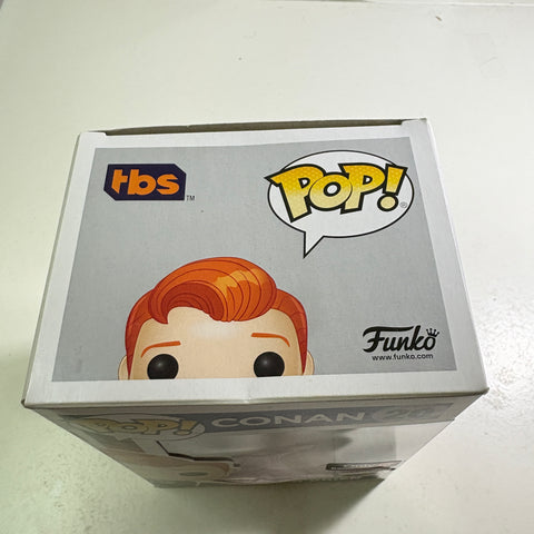 BOX DAMAGE VIEW PHOTOS Conan O'Brien - Funko Pop 20 Vinyl Figure (11.4 Cm L × 8.9 Cm W × 15.9 Cm H)