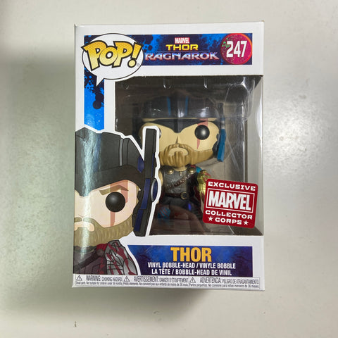 Thor (Thor Ragnarok) - Marvel Funko Pop 247 Marvel Collector Corps