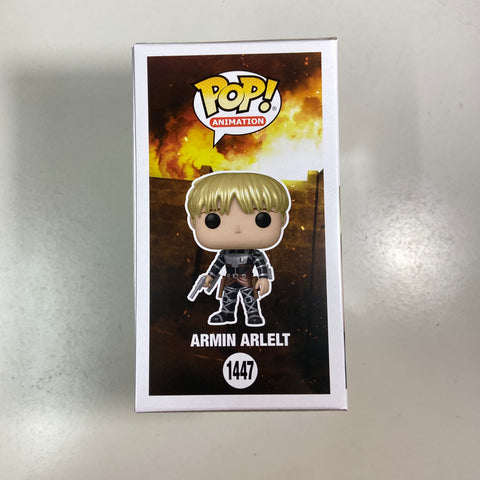 Attack on Titan - Armin Arlelt (Metallic) Funko Pop 1447 Exclusive