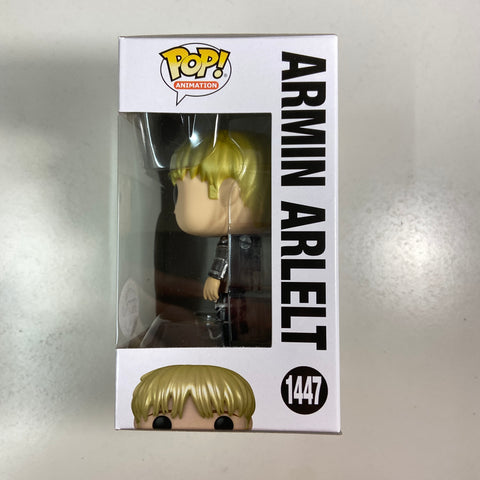 Attack on Titan - Armin Arlelt (Metallic) Funko Pop 1447 Exclusive