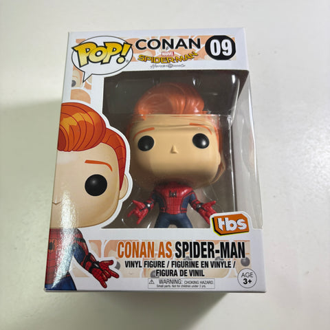 Conan O'Brien as Spider-Man - Funko Pop 09 Vinyl Figure (11.4 Cm L × 8.9 Cm W × 15.9 Cm H)