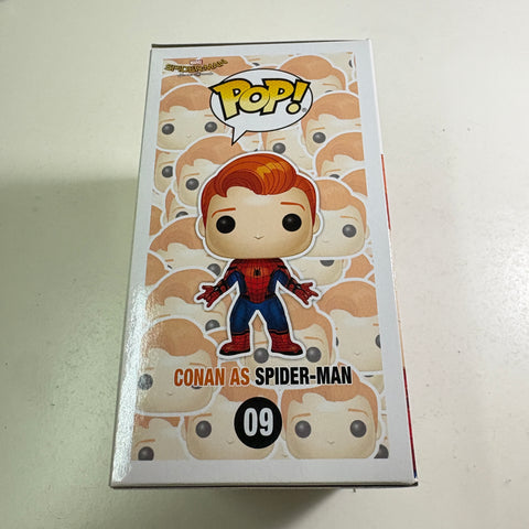 Conan O'Brien as Spider-Man - Funko Pop 09 Vinyl Figure (11.4 Cm L × 8.9 Cm W × 15.9 Cm H)
