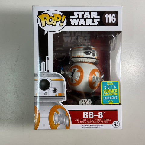 Star Wars - BB-8 Funko Pop 116 Summer Convention 2018