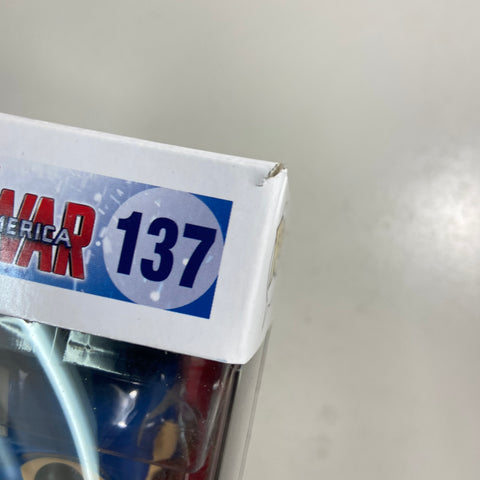 Captain America: Civil War Funko Pop 137 Gamestop Exclusive