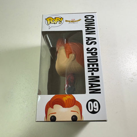 Conan O'Brien as Spider-Man - Funko Pop 09 Vinyl Figure (11.4 Cm L × 8.9 Cm W × 15.9 Cm H)