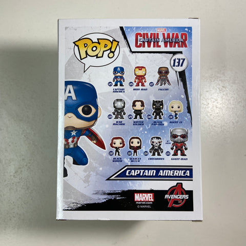 Captain America: Civil War Funko Pop 137 Gamestop Exclusive