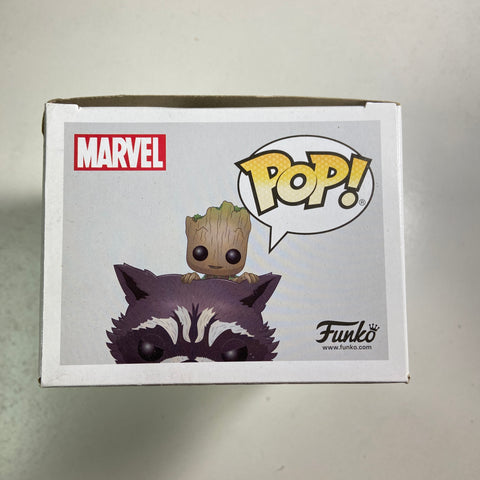 Guardians of The Galaxy - Rocket with Groot Marvel Funko Pop 211 Collector Corps