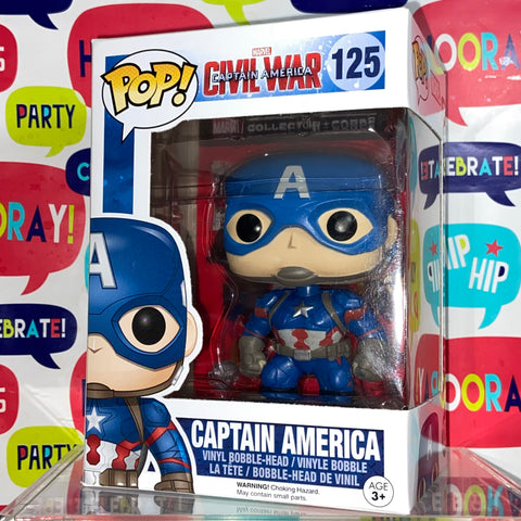 Captain America (Civil War) - Marvel Funko Pop 125