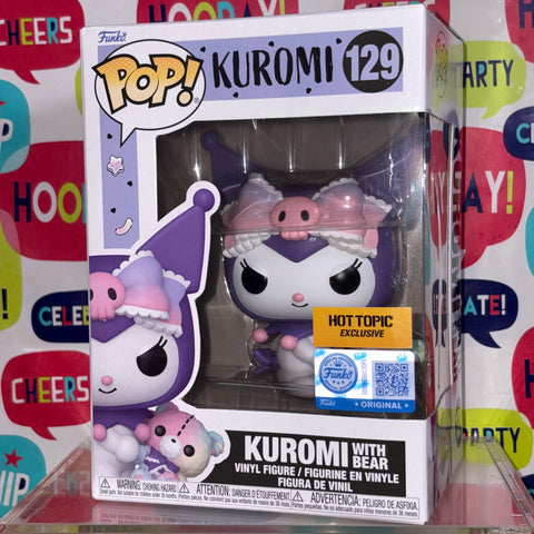 Sanrio - Kuromi (with Bear) Funko Pop 129 Hot Topic Exclusive
