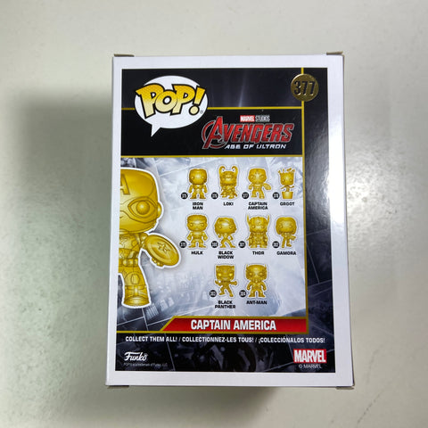 Captain America (Gold) - Marvel Funko Pop 377