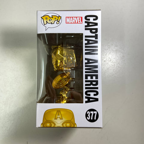 Captain America (Gold) - Marvel Funko Pop 377