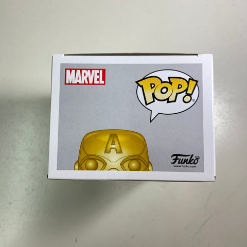Captain America (Gold) - Marvel Funko Pop 377