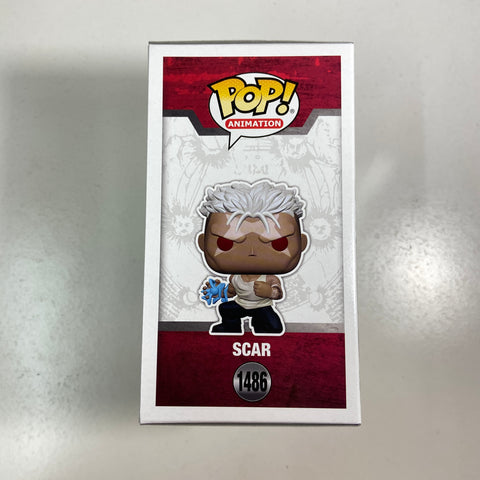 Fullmetal Alchemist - Scar (Glow in the Dark) Funko Pop 1486 Exclusive