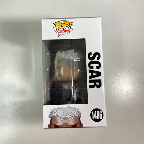 Fullmetal Alchemist - Scar (Glow in the Dark) Funko Pop 1486 Exclusive