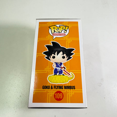 BOX FLAWS VIEW PHOTOS Goku Flying Nimbus - Dragon Ball Z Funko Pop Vinyl Figure 109 Anime