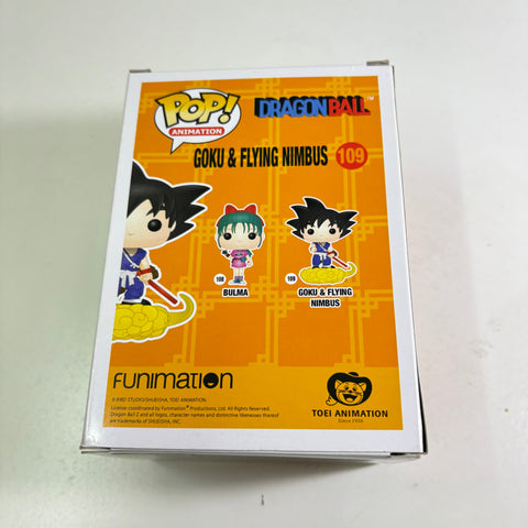 BOX FLAWS VIEW PHOTOS Goku Flying Nimbus - Dragon Ball Z Funko Pop Vinyl Figure 109 Anime
