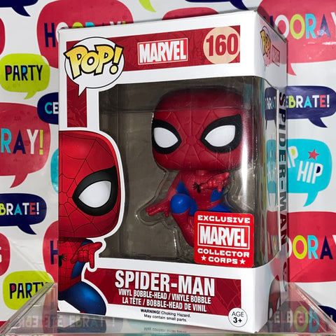 Spider-Man - Marvel Funko Pop 160 Marvel Collectors Corp