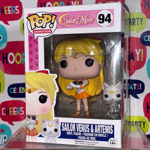 Sailor Moon - Sailor Venus & Artemis Funko Pop 94