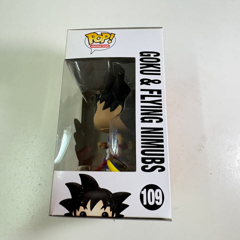 BOX FLAWS VIEW PHOTOS Goku Flying Nimbus - Dragon Ball Z Funko Pop Vinyl Figure 109 Anime