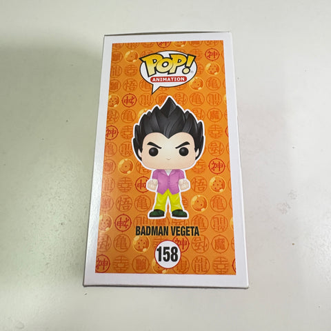 BOX FLAWS VIEW PHOTOS Vegeta Badman - Dragon Ball Z Funko Pop Vinyl Figure 158 Anime Exclusive