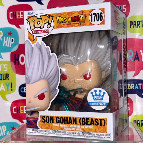 Son Gohan BEAST MODE- Dragon Ball Z Funko Pop Vinyl Figure 1706 Anime Exclusive