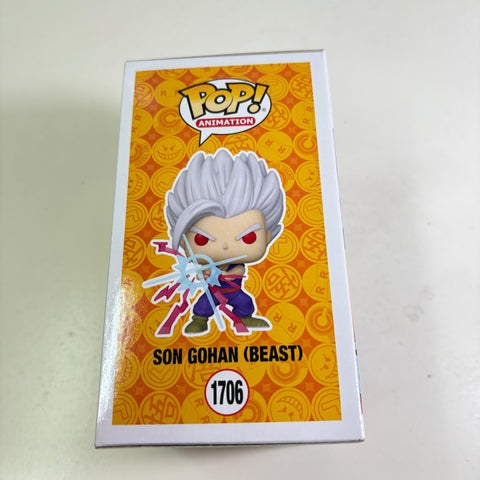 Son Gohan BEAST MODE- Dragon Ball Z Funko Pop Vinyl Figure 1706 Anime Exclusive