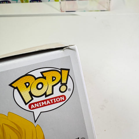 BOX FLAWS VIEW PHOTOS Super Saiyan Gohan - Dragon Ball Z Funko Pop Vinyl Figure 858 Anime Exclusive