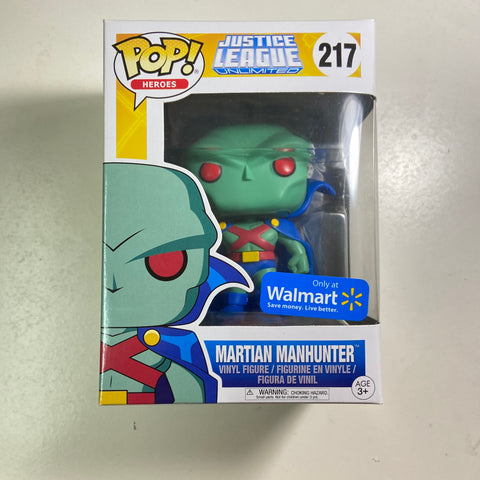 Martian Manhunter (Justice League) - DC Funko Pop 217 Walmart Exclusive