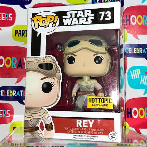 Star Wars - Rey Funko Pop 73 Hot Topic Exclusive