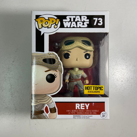Star Wars - Rey Funko Pop 73 Hot Topic Exclusive
