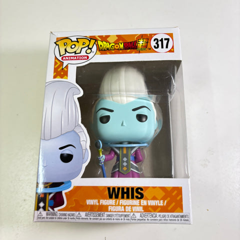 BOX FLAWS VIEW PHOTOS Whis - Dragon Ball Z Funko Pop Vinyl Figure 317 Anime