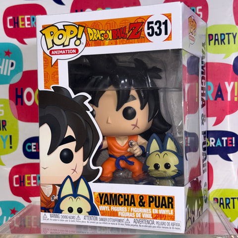 Yamcha with Puar - Dragon Ball Z Funko Pop Vinyl Figure 531 Anime