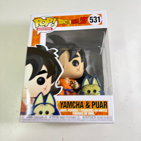 Yamcha with Puar - Dragon Ball Z Funko Pop Vinyl Figure 531 Anime