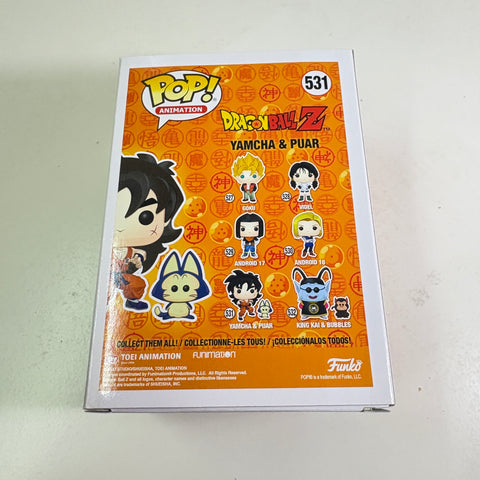 Yamcha with Puar - Dragon Ball Z Funko Pop Vinyl Figure 531 Anime