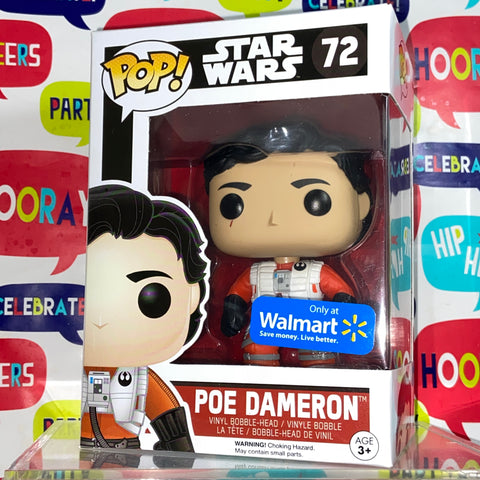 Star Wars - Poe Dameron Funko Pop 72 Walmart Exclusive