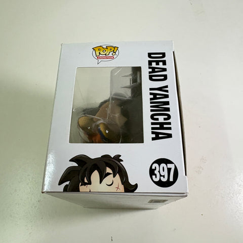 BOX FLAWS VIEW PHOTOS Dead Yamcha - Dragon Ball Z Funko Pop Vinyl Figure 397 Anime Exclusive