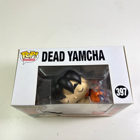 BOX FLAWS VIEW PHOTOS Dead Yamcha - Dragon Ball Z Funko Pop Vinyl Figure 397 Anime Exclusive