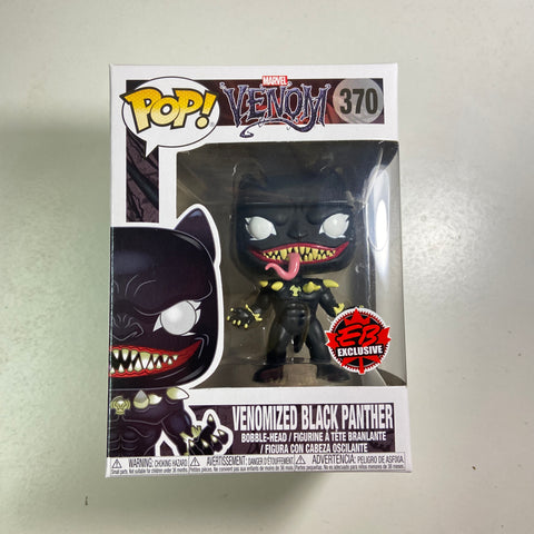 Venomized Black Panther - Marvel Funko Pop 370 EB Games Exclusive