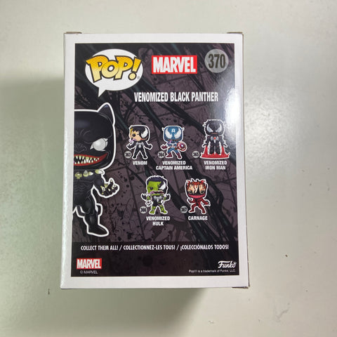 Venomized Black Panther - Marvel Funko Pop 370 EB Games Exclusive