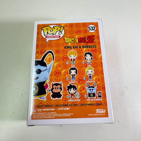 King Kai & Bubbles - Dragon Ball Z Funko Pop Vinyl Figure 532 Anime