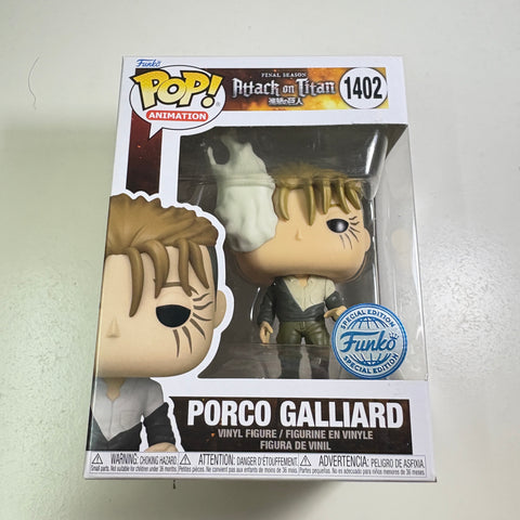 Attack on Titan - Porco Galliard Funko Pop 1402 Exclusive