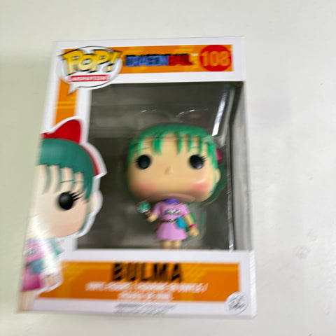 BOX FLAWS VIEW PHOTOS Bulma - Dragon Ball Z Funko Pop Vinyl Figure 108 Anime