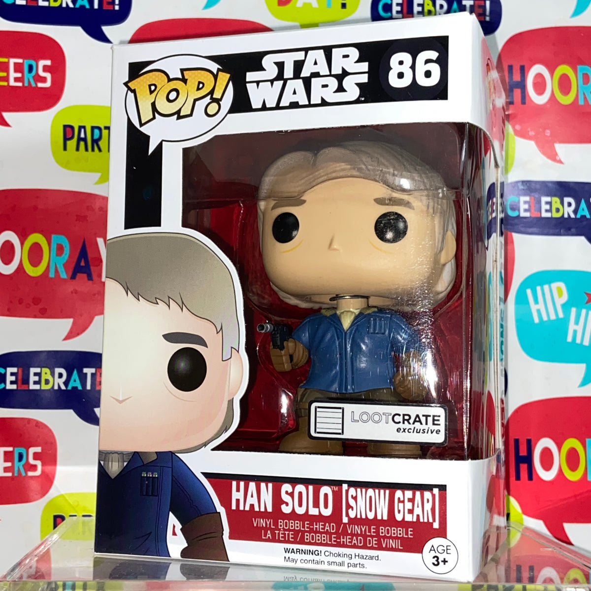 Star Wars Han Solo Snow Gear Funko Pop 86 Vancity Pops