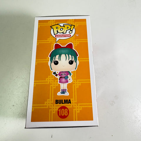 BOX FLAWS VIEW PHOTOS Bulma - Dragon Ball Z Funko Pop Vinyl Figure 108 Anime